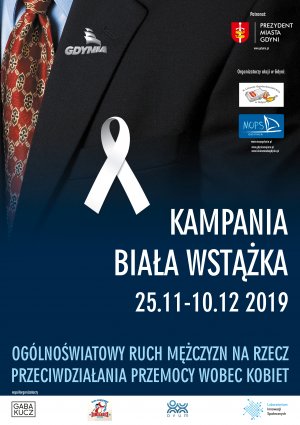 Plakat tegorocznej edycji kampanii "Biała Wstążka" // materiały prasowe