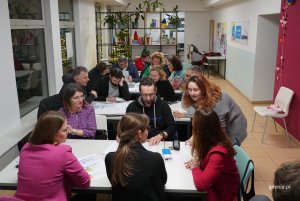 Prace warsztatowe (fot. Magdalena Starnawska)