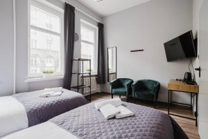 Hala Hostel jeden z pokoi