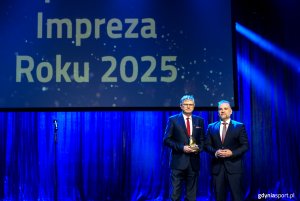 XXVII Gala Gdyńskiego Sportu w Teatrze Muzycznym w Gdyni. Nagroda dla Sportowej Imprezy Roku 2025 (fot. Gdyńskie Centrum Sportu)