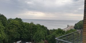 Widok na Zatokę Gdańską z Hotelu R&oacute;żany Gaj, fot. G. Pilarczyk