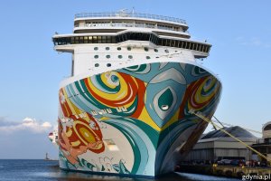 Norwegian Getaway na nabrzeżu Francuskim/fot. Dorota Nelke