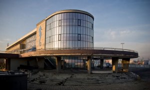 Budynek Akwarium Gdyńskiego przy al. Jana Pawła II 1. Dotacja zostanie przeznaczona na remont tarasu zewnętrznego, fot. materiały prasowe