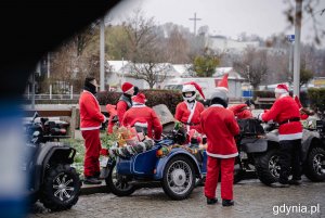 20. edycja parady „Mikołaje na motocyklach” - start w Gdyni, fot. Kamil Złoch