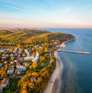 Jesienne Orłowo w całej swojej okazałości // fot. Marek Balicki (zdjęcie pochodzi z facebookowej grupy Gdynia w obiektywie)