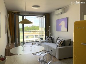 Tłusta Mewa Sea Vie widok na salon