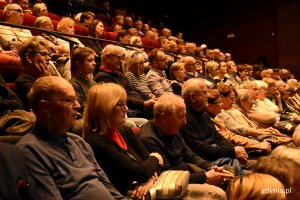 Biesiada literacka z prof. Normanem Daviesem odbyła się 19 października w Teatrze Muzycznym w Gdyni // fot. Magdalena Czernek