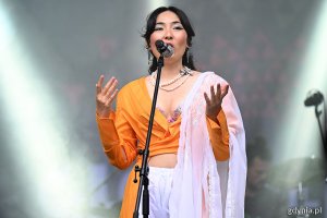 Elaha Soroor podczas występu na 20. Globaltice