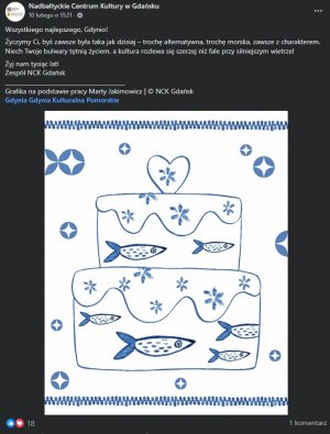 Urodzinowa fala w sieci. Kto złożył życzenia Gdyni?