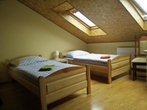 Pokoje u Stanisława, widok na jeden z pokoi