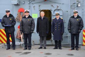 ORP „Gen. K. Pułaski” od 18 lat pod polską banderą // fot. kpt. mar. Anna Sech