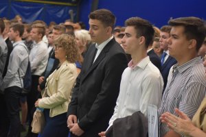Uroczyste rozpoczęcie roku szkolnego w CKZiU nr 1 w Gdynia // fot. Lechosław Dzierżak