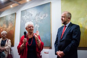 Wernisaż wystawy Anieli Kity, fot. D. Linkowski