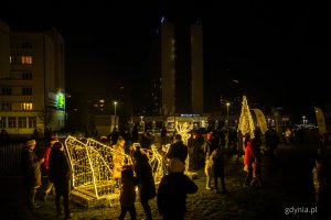 Gdyńskie mikołajki w muszli koncertowej na placu Grunwaldzkim (fot. Kamil Złoch)