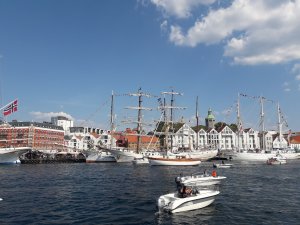 Pogoria na The Tall Ships Races 2018 w norweskim Stavanger