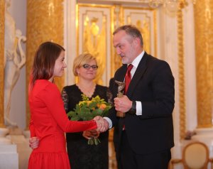 Gdynianka z nagrodą „Człowiek bez barier 2017”, fot. Marta Kuśmierz/Cegiełka