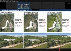 Przykładowe koncepcje zagospodarowania przestrzennego części dzielnic: Wzgórze Św. Maksymiliana, Redłowo i Orłowo//mat. BPPMG