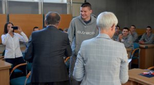 Złoci medaliści w Urzędzie Miasta Gdyni / fot.gdyniasport.pl