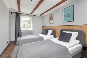 Jedna z sypialni w apartamencie Władysława IV 30A/9