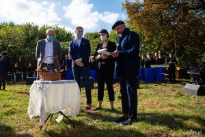 Otwarcie Punktu Widokowego im. Macieja Kosycarza na Winnej Górze w Gdańsku, fot. Kamil Złoch