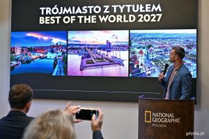 Łukasz Załuski &ndash; redaktor naczelny &bdquo;National Geographic Polska&rdquo; ogłasza przyznanie Tr&oacute;jmiastu tytułu Best of the World 2027
