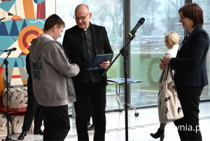Wręczenie nagród. Na zdjęciu: Michał Guć, wiceprezydent Gdyni (fot. Magdalena Starnawska)