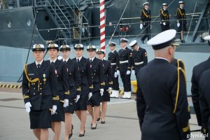 Promocja na pierwszy stopień oficerski na ORP „Błyskawicy”