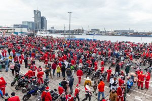Mikołaje na Motocyklach w Gdyni, fot. Piotr Żagiell