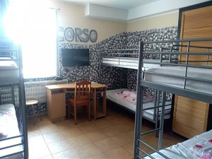 Hostel Corso, sala wieloosobowa