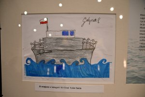 Wiersz i rysunek jednego z uczestników konkursu