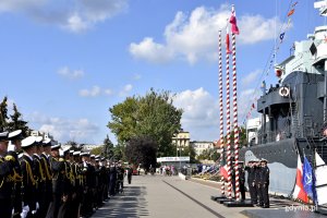 Promocja oficerska na ORP Błyskawicy // fot. Magdalena Czernek