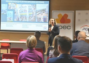 Goście konfernecji podczas wykładu Emilii Szczerby, Dyrektor Departamentu Handlu, PGE Energia Ciepła S.A