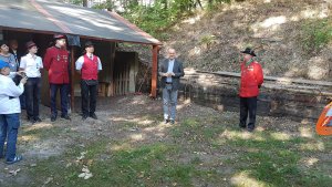 W charytatywnym turnieju o tarczę Prezydenta Gdyni Wojciecha Szczurka uczestniczył wiceprezydent Michał Guć// fot. Lechosław Dzierżak