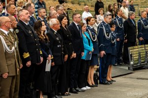 Obchody Święta Policji dla funkcjonariuszy Komendy Miejskiej Policji w Gdyni i Komendy Miejskiej Policji w Sopocie w Operze Leśnej (fot. Kamil Złoch)