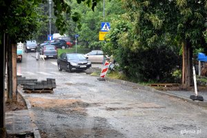 Przebudowa ulic Jowisza i Marsa na Chwarznie-Wiczlinie, fot. Kamil Złoch