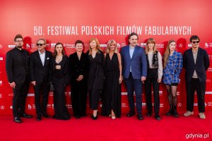 Ceremonia czerwonego dywanu poprzedzająca sobotnią galę 50. Festiwalu Polskich Filmów Fabularnych w Gdyni (fot. Karol Stańczak)