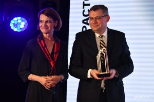 Wieczorna gala wręczenia nagród „Rzeczpospolitej” Real Estate Impactor 2019, fot. Michał Puszczewicz