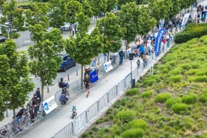 Zawody rowerkowe dla najmłodszych ( fot. Piotr Żagiell)