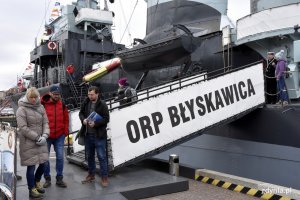 W ramach spotkania uczestnicy mieli możliwość zwiedzenia ORP Błyskawica /fot. Paweł Kukla