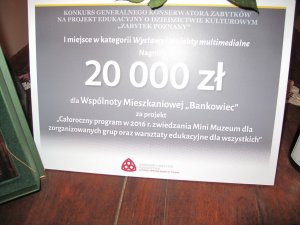 Sukces Mini Muzeum „Bankowiec” //www.facebook.com/minimuzeum.bankowiec