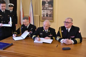 Zmiana na stanowisku Komendanta Portu Wojennego w Gdyni, fot. Lechosław Dzierżak