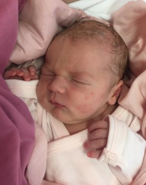 Marcelina, 30.04  3420 g, 55 cm//mat. Szpitale Pomorskie