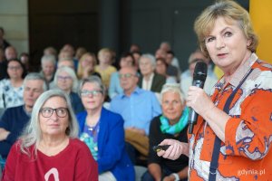 Małgorzata Sokołowska spotkała się z czytelnikami w Muzeum Miasta Gdyni