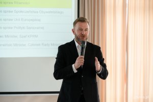 Na zdjęciu senator RP Ryszard Świlski (fot. Natalia Kawalerowicz)