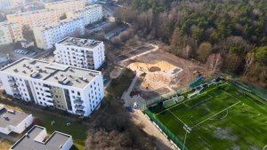 Polana rekreacyjna na Witominie. Widok z lotu ptaka (fot. Michał Sałata)