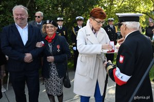  Dzień Polskiego Państwa Podziemnego – uroczystości z okazji 86. rocznicy jego utworzenia pod Pomnikiem Armii Krajowej w Gdyni (fot. Michał Puszczewicz)