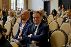Uczestnicy 3. Konwencji Kobiet Branży Morskiej zgromadzeni w auli Uniwersytetu Morskiego w Gdyni 