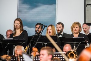 Koncert upamiętniający 30.rocznicę wizyty Jana Pawła II w Gdyni. //fot. Dawid Linkowski