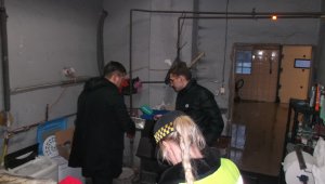 Zdjęcia z kontroli palenisk prowadzonych przez gdyńskich strażników, fot. Straż Miejska w Gdyni