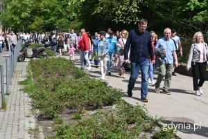 Uczestnicy przemarszu ulicami Gdyni (fot. Magdalena Starnawska)